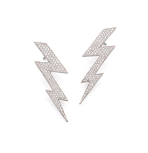 Load image into Gallery viewer, &quot;FULMINI&quot; - 18KT WHITE GOLD - WHITE DIAMONDS
