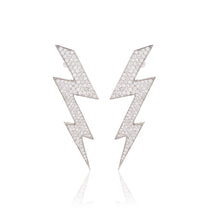 Load image into Gallery viewer, &quot;FULMINI&quot; - 18KT WHITE GOLD - WHITE DIAMONDS