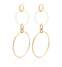 Load image into Gallery viewer, &quot;ORBITE&quot; - 18KT YELLOW GOLD - MOTHER OF PEARL LINKS LARGE
