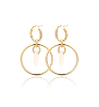 Load image into Gallery viewer, &quot;ORBITE&quot; - 18KT YELLOW GOLD - MOTHER OF PEARL LINKS