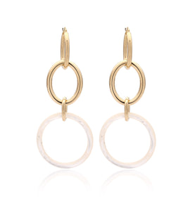 MAMA COLLECTION 18KT YELLOW GOLD - MOTHER OF PEARL - LARGE
