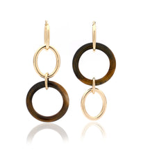 Load image into Gallery viewer, MAMA COLLECTION 18KT YELLOW GOLD - TIGER EYE - LARGE