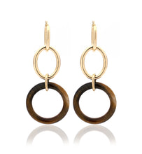Load image into Gallery viewer, MAMA COLLECTION 18KT YELLOW GOLD - TIGER EYE - LARGE