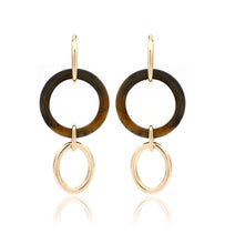 Load image into Gallery viewer, MAMA COLLECTION 18KT YELLOW GOLD - TIGER EYE - LARGE