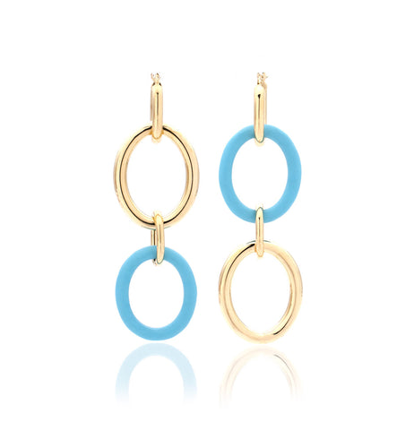 MAMA COLLECTION 18KT YELLOW GOLD - TURQUOISE