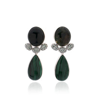 Load image into Gallery viewer, &quot;GREEN REFLECTIONS&quot; - 18KT WHITE GOLD - GREEN DIAMONDS
