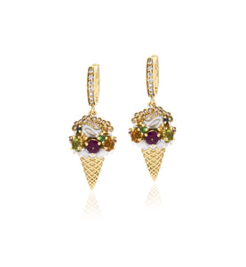 "GELATO" - 18KT YELLOW GOLD - EARRINGS