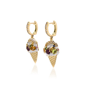 "GELATO" - 18KT YELLOW GOLD - EARRINGS