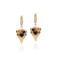Load image into Gallery viewer, &quot;GELATO&quot; - 18KT YELLOW GOLD - EARRINGS