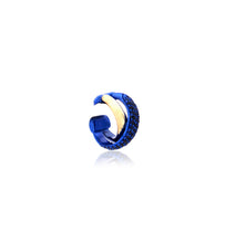Load image into Gallery viewer, &quot;MARJ&quot; - EAR CUFFS - 18KT GOLD - BLUE SAPPHIRES