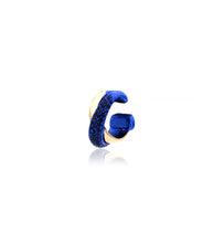 Load image into Gallery viewer, &quot;MARJ&quot; - EAR CUFFS - 18KT GOLD - BLUE SAPPHIRES
