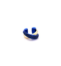 Load image into Gallery viewer, &quot;MARJ&quot; - EAR CUFFS - 18KT GOLD - BLUE SAPPHIRES
