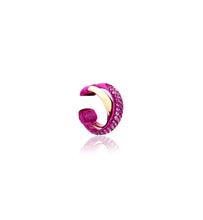 Load image into Gallery viewer, &quot;MARJ&quot; - EAR CUFFS - 18KT GOLD - PINK SAPPHIRES