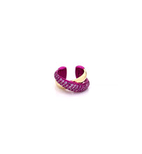 Load image into Gallery viewer, &quot;MARJ&quot; - EAR CUFFS - 18KT GOLD - PINK SAPPHIRES