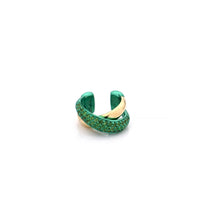Load image into Gallery viewer, &quot;MARJ&quot; - EAR CUFFS - 18KT GOLD - TSAVORITE