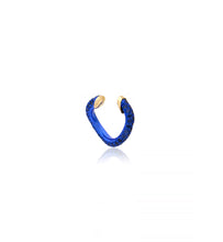 Load image into Gallery viewer, &quot;MARJ&quot; - EAR CUFFS - 18KT GOLD - BLUE SAPPHIRES
