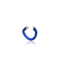 Load image into Gallery viewer, &quot;MARJ&quot; - EAR CUFFS - 18KT GOLD - BLUE SAPPHIRES