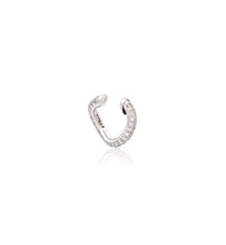 Load image into Gallery viewer, &quot;MARJ&quot; - EAR CUFFS - 18KT WHITE GOLD - WHITE DIAMONDS