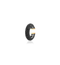 Load image into Gallery viewer, &quot;MARJ&quot; - EAR CUFFS - 18KT GOLD - BLACK SAPPHIRES