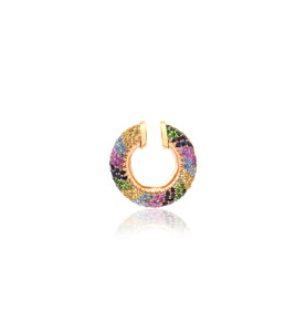"MARJ" - EAR CUFFS - 18KT GOLD - MULTICOLOR