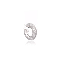 Load image into Gallery viewer, &quot;MARJ&quot; - EAR CUFFS - 18KT WHITE GOLD - WHITE DIAMONDS