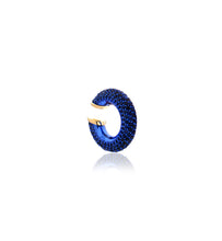 Load image into Gallery viewer, &quot;MARJ&quot; - EAR CUFFS - 18KT GOLD - BLUE SAPPHIRES