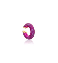 Load image into Gallery viewer, &quot;MARJ&quot; - EAR CUFFS - 18KT GOLD - PINK SAPPHIRES