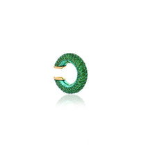 Load image into Gallery viewer, &quot;MARJ&quot; - EAR CUFFS - 18KT GOLD - TSAVORITE