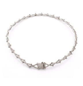 "EMBRACE OF LIGHT" - 18KT WHITE GOLD AND WHITE DIAMONDS