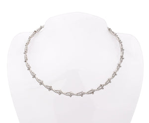 "EMBRACE OF LIGHT" - 18KT WHITE GOLD AND WHITE DIAMONDS