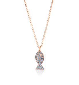 "PESCIOLINI" - STERLING SILVER AND TOPAZ