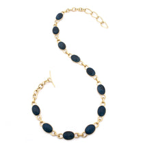 Load image into Gallery viewer, &quot;MARISA&quot; - 18KT YELLOW GOLD AND APATITE