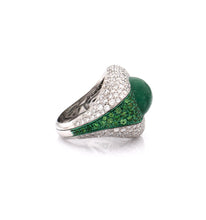 Load image into Gallery viewer, &quot;JAW BREAKER&quot; 18KT WHITE GOLD