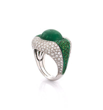Load image into Gallery viewer, &quot;JAW BREAKER&quot; 18KT WHITE GOLD