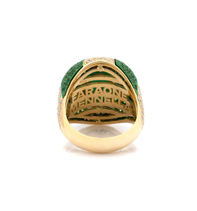 "JAW BREAKER" 18KT YELLOW GOLD