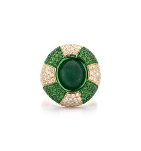 "JAW BREAKER" 18KT YELLOW GOLD