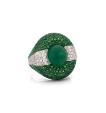 Load image into Gallery viewer, &quot;JAW BREAKER&quot; 18KT WHITE GOLD