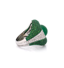 Load image into Gallery viewer, &quot;JAW BREAKER&quot; 18KT WHITE GOLD