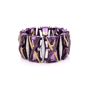 "LUXURY" - 18KT GOLD - WHITE DIAMONDS