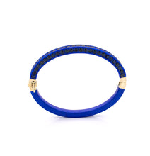 Load image into Gallery viewer, &quot;HUSBAND&#39;S CUFF&quot; - 18KT GOLD - BLUE