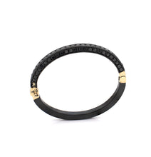 Load image into Gallery viewer, &quot;HUSBAND&#39;S CUFF&quot; - 18KT GOLD - BLACK