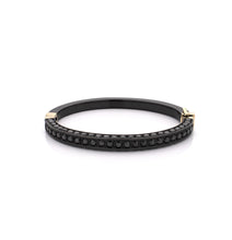 Load image into Gallery viewer, &quot;HUSBAND&#39;S CUFF&quot; - 18KT GOLD - BLACK