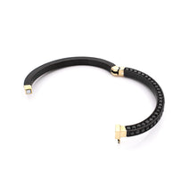 Load image into Gallery viewer, &quot;HUSBAND&#39;S CUFF&quot; - 18KT GOLD - BLACK