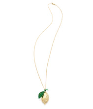 Load image into Gallery viewer, &quot;LOVE LEMONS&quot; - 18KT GOLD - TSAVORITES - NECKLACE - LARGE
