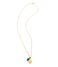Load image into Gallery viewer, &quot;LOVE LEMONS&quot; - 18KT GOLD - TSAVORITES - NECKLACE - SMALL