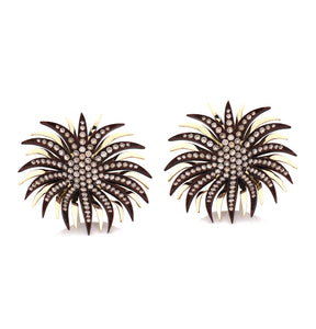 FIREWORKS - 18KT GOLD - BROWN
