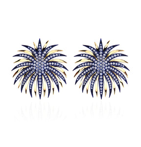 FIREWORKS - 18KT GOLD - BLUE