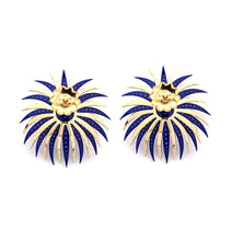 Load image into Gallery viewer, FIREWORKS - 18KT GOLD - BLUE
