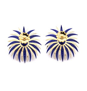 FIREWORKS - 18KT GOLD - BLUE