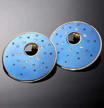 Load image into Gallery viewer, &quot;DISCO&quot; - TITANIUM / SAPPHIRES
